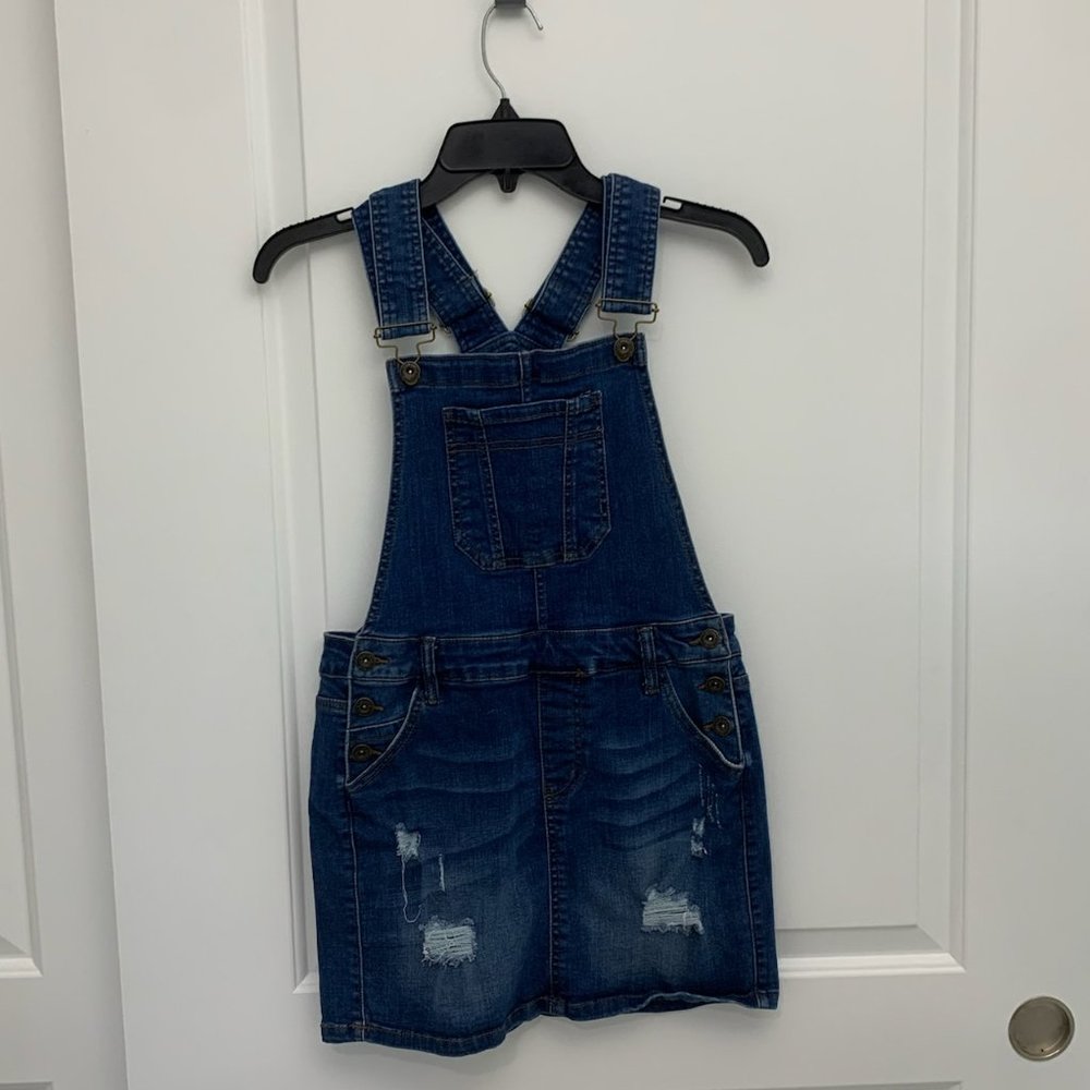 Wax Jean Short Overalls